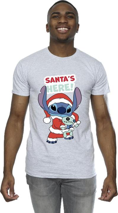 Produktbild Disney Lilo & Stitch Santa's Here TShirt (M)