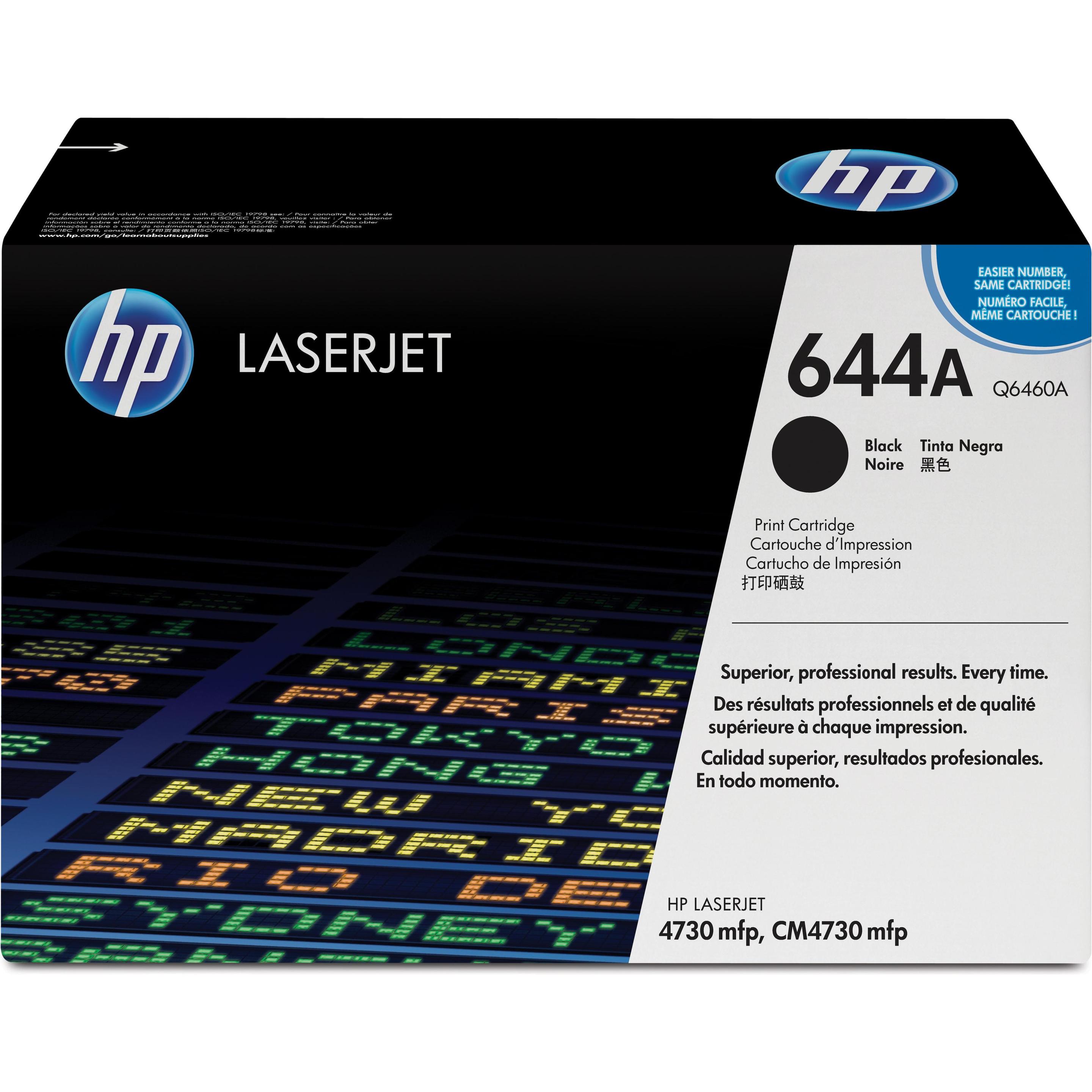 HP, Toner, 644a (BK)