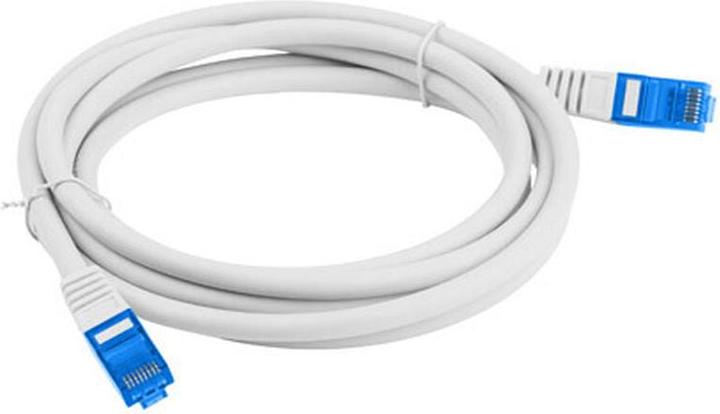 Produktbild Lanberg Patchcord kat.6a S/FTP CCA 0.5m Szary (CAT6a, 0.50 m)