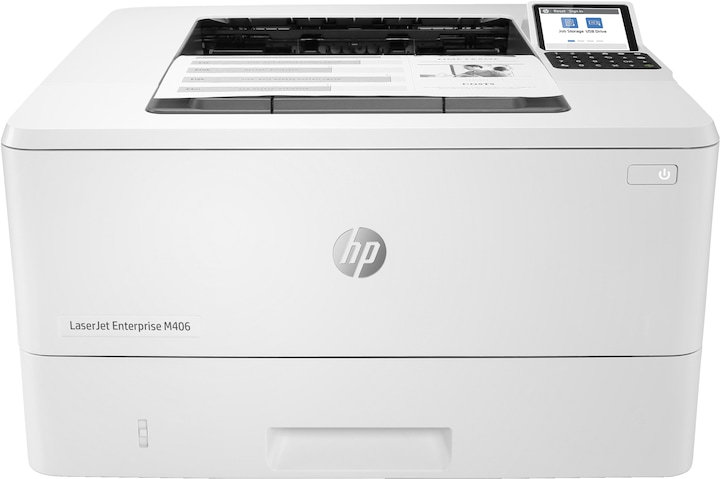 Actual product image HP M406dn (Laser, Black and white)
