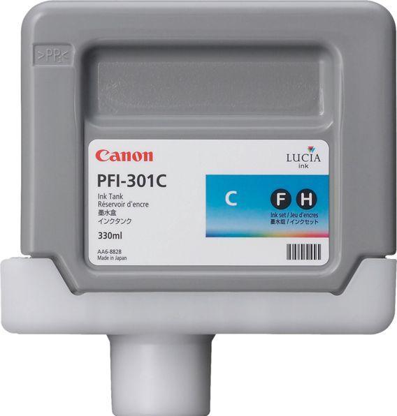 Produktbild Canon Tinte Large Format cyan Orig.Nr. PFI-301C (C)