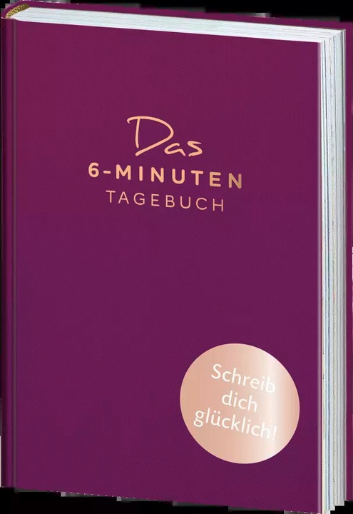 Actual product image Das 6-Minuten-Tagebuch (German, Dominik Spenst, 2020)