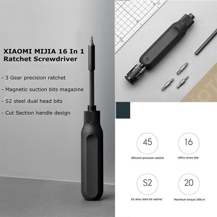 Immagine prodotto Xiaomi Mi Ratchet (Pin-torx, Cacciavite a croce PZ, Fattucchiera)
