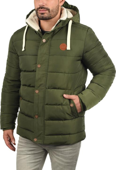 Image du produit Blend Frederic Veste D'Hiver Avec Peau De Mouton Blouson D'Extérieur Pour Homme À Capuche (L)