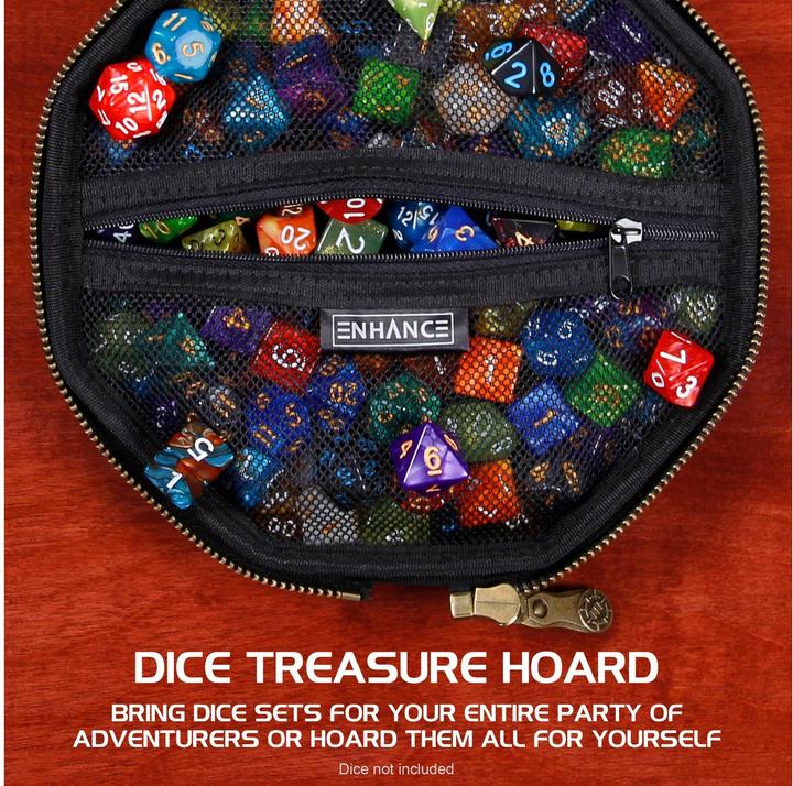 Actual product image Enhance Tabletop Dice Case Black