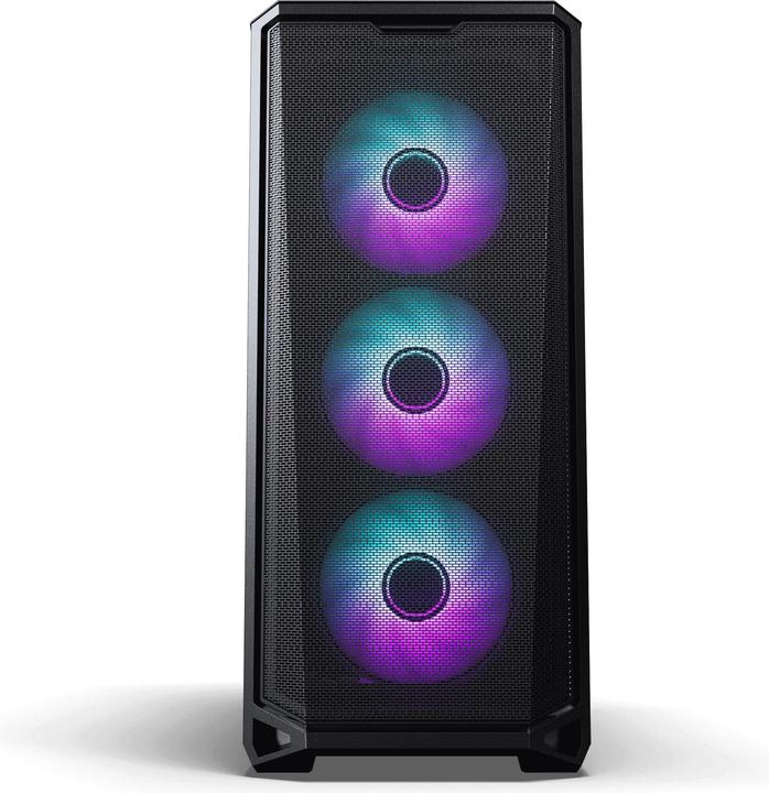 Actual product image Phanteks Eclipse G400A Midi-Tower, Tempered Glass, D-RGB - schwarz (ATX, E-ATX, mATX, Mini-ITX)
