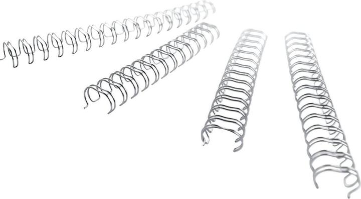 Immagine prodotto GBC Filo da legare 11mm, 34 anelli, argento, 100 pezzi.