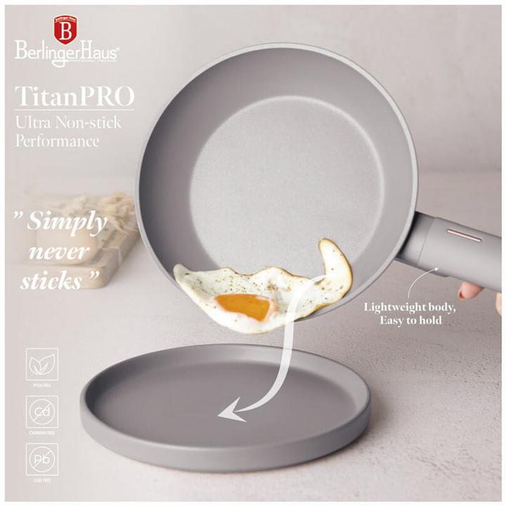 Image du produit BerlingerHaus Set de cuisine design avec dessous de plat, 10 pièces, taupe (Ensemble de casseroles et de poêles de cuisson, Aluminium)