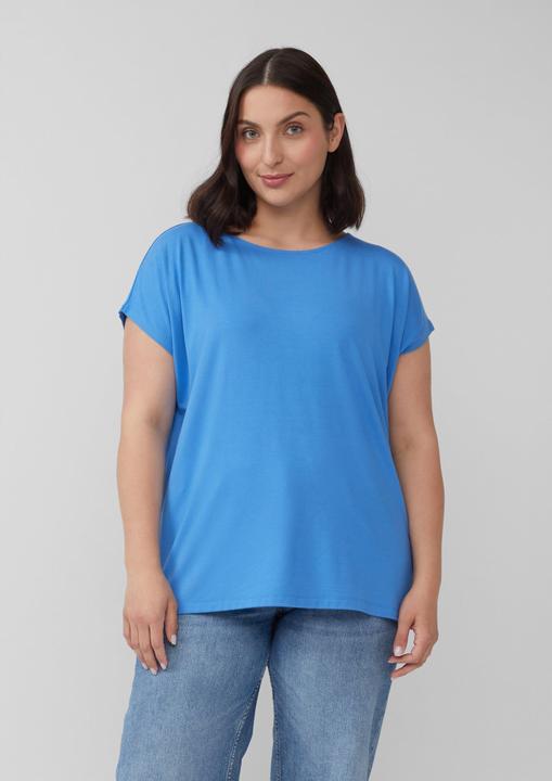 Immagine prodotto S.Oliver T-Shirt Fliessendes Jersey-Shirt mit überschnittenen Schultern (44)