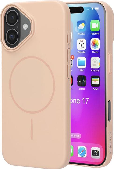 Actual product image Mobiparts Slim Line Case Apple iPhone 17 (MagSafe Compatible) Dune Sand (Apple iPhone 17)