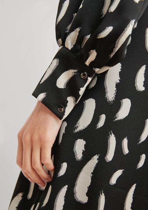 Actual product image Comma Kleid Kleid mit Bindegürtel (38)