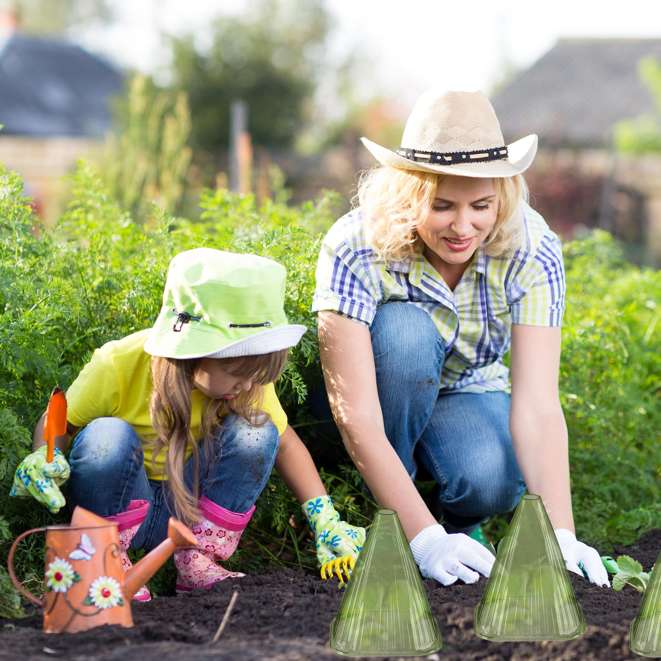 Thumbnail - Relaxdays, Pflanzen Zubehör, 10x Pflanzenhut (19 cm, 19 cm)