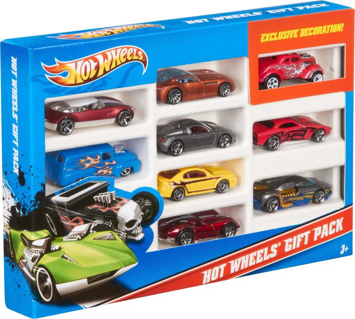 Actual product image Hot Wheels Gift set of 9