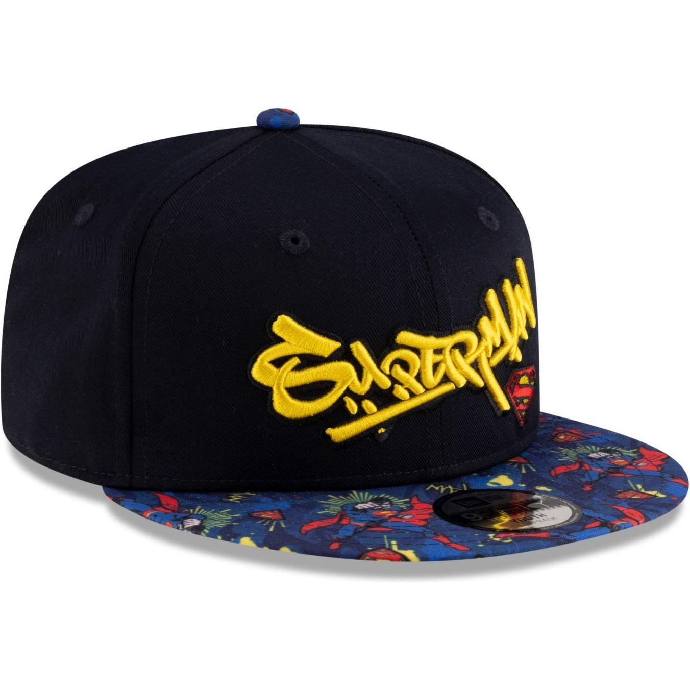 Thumbnail - New Era, Jungen, Cap, 9Fifty Snapback Kinder Cap - Superman Graffiti Youth, Blau, (55, 56, 54 C)