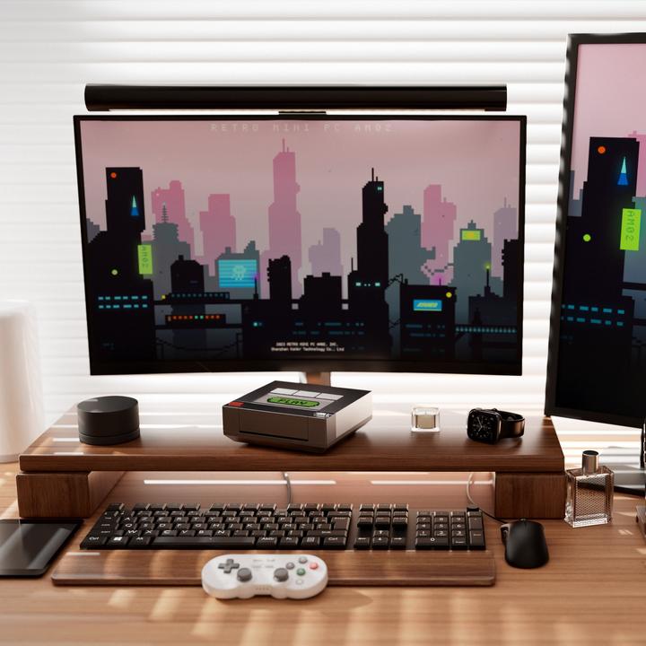 Image du produit Ayaneo AM02 Mini-PC rétro - 16 GB DDR5, 512 GB SSD (AMD Ryzen 7 7840HS, 16 Go, 512 Go, Radeon 780M)