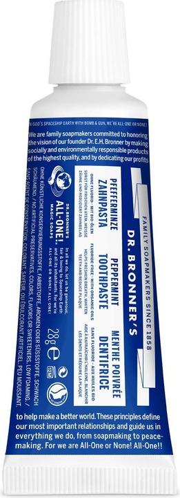 Image du produit Dr. Bronner's Menthe poivrée (28 ml)
