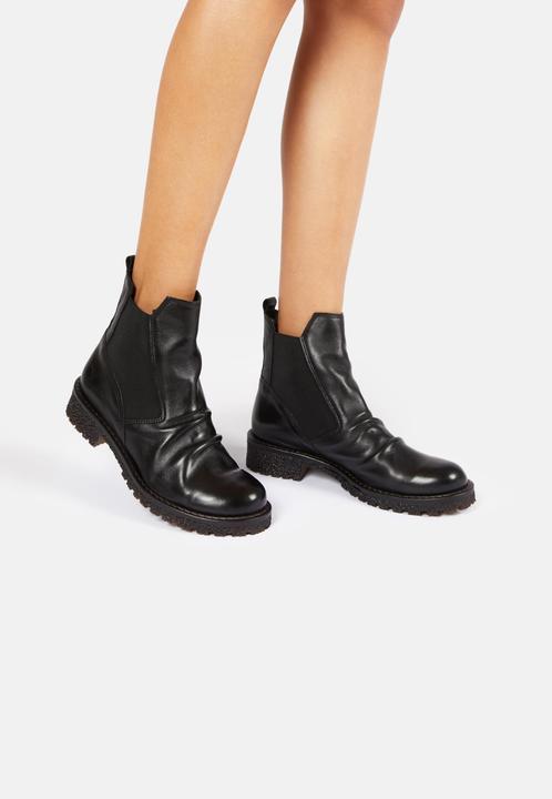 Produktbild Felmini Die Chelsea-Stiefelette Caster C801 von hat ein Obermaterial aus Glattleder mit einem elasti (41)