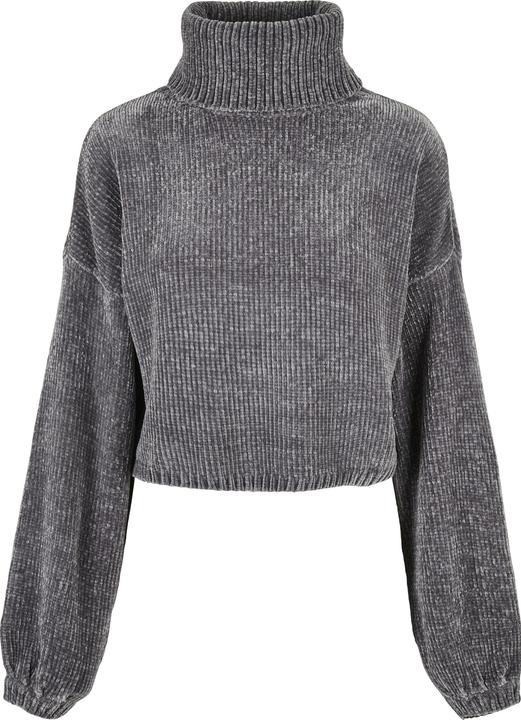 Produktbild Urban Classics Ladies Short Chenille Turtleneck Sweater - 13801 (5XL)