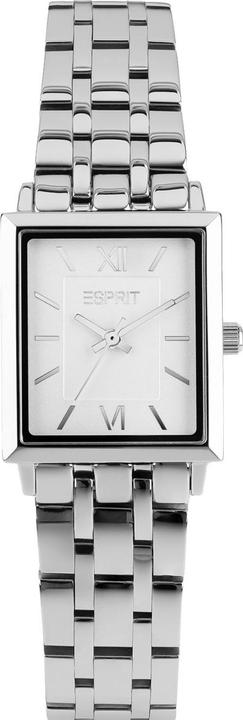 Actual product image Esprit ES ANGULAR 32.6x23MM 3H SILVE DIAL SS BR Wristwatch