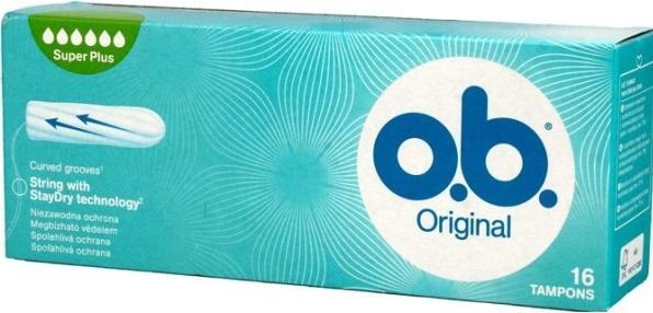 Immagine prodotto o.b. O. B Original Super Plus Tamponi 16 pezzi. (16x)