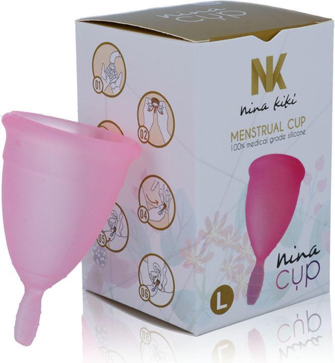 Image du produit Nina Kiki Nina Cup Menstrual Cup Taille L Rose