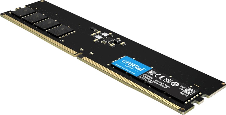 Actual product image Crucial Desktop Memory (1 x 16GB, 5600 MHz, DDR5 RAM, DIMM)