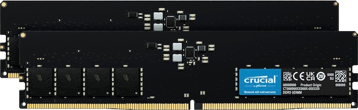 Crucial RAM D5 5600 32GB C46 K2 (2 x 16GB, 5600 MHz, DDR5 RAM, DIMM)