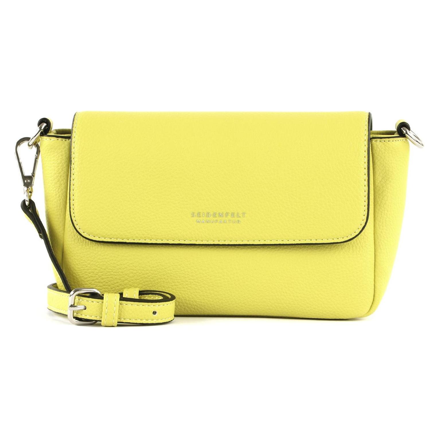 Seidenfelt, Damen, Handtasche, SFM232 Crossbag, Gelb