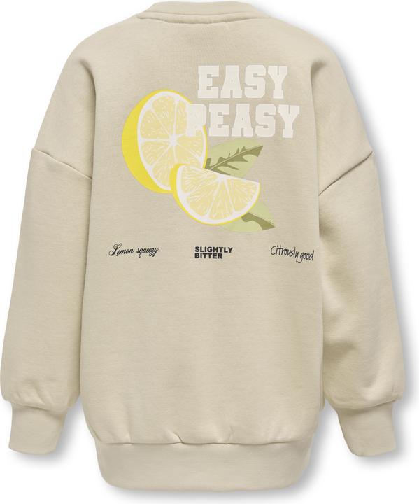 Produktbild Only Locker geschnitten Rundhals Junior Tief angesetzte Schulter Sweatshirt Sweatshirt (134, 140)