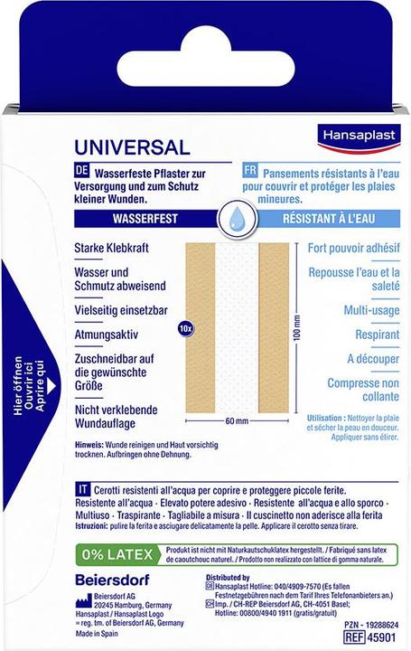 Produktbild Hansaplast Universal Meter duo (1x)