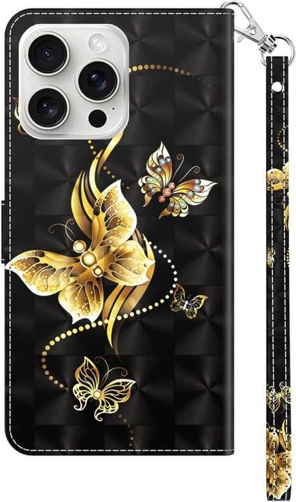 Produktbild Cover-Discount iPhone 16 Pro - Etui Glitzer Effekt (Apple iPhone 16 Pro)