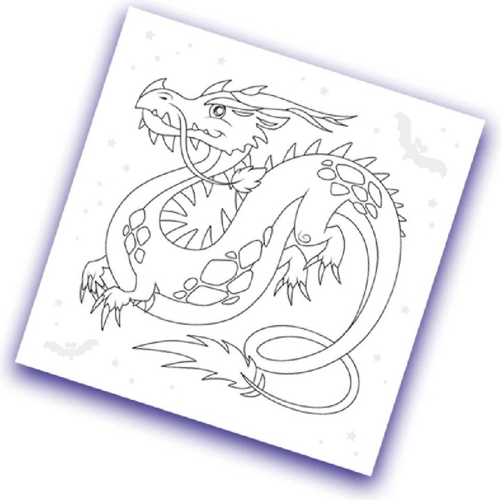 Actual product image My great coloring book DRAGONS