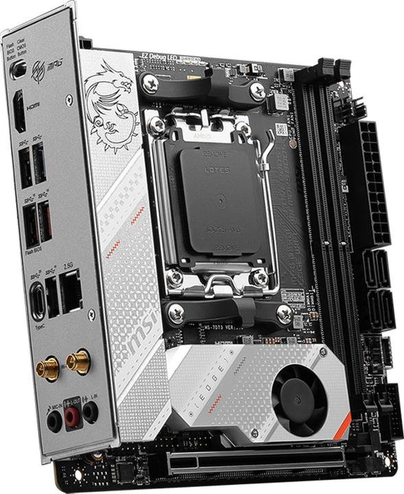 Productafbeelding MSI MPG B650I EDGE WIFI (AM5, AMD B650, Mini-ITX)