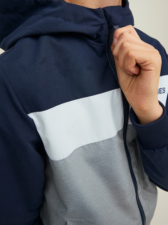 Actual product image Jack & Jones Boys Blocking Bomber Jacket (176)
