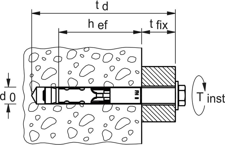 Actual product image Fischer Hochleistungsanker FH II 12/10 S (50 pcs.)