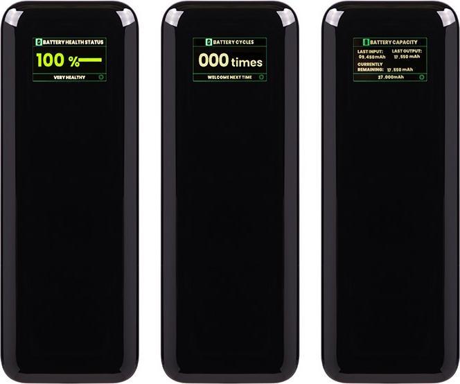 Actual product image Blow Power Bank 27000mAh PD 140W AIR99.9 LCD (27000 mAh, 140 W, 99.90 Wh)