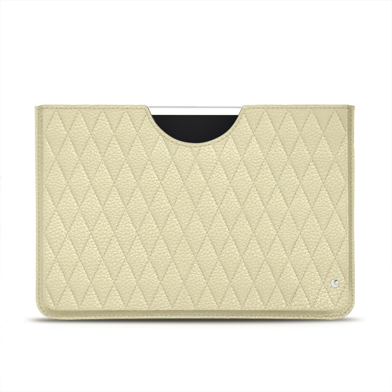 Noreve Lederschutzhülle (iPad Pro 10.5), Tablet Hülle, Beige