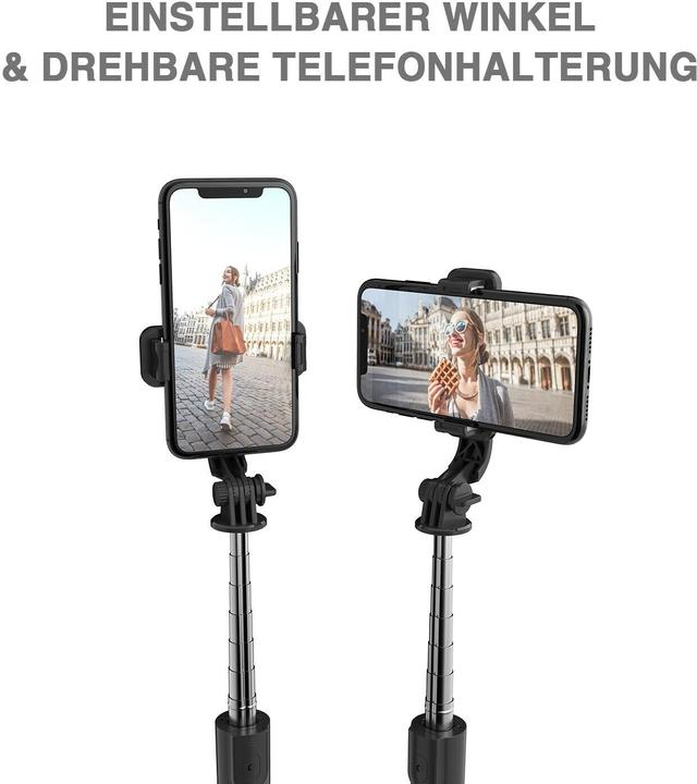 Produktbild 4smarts Handy Stativ mit Wireless-Fernauslöser (Kunststoff, Metall)