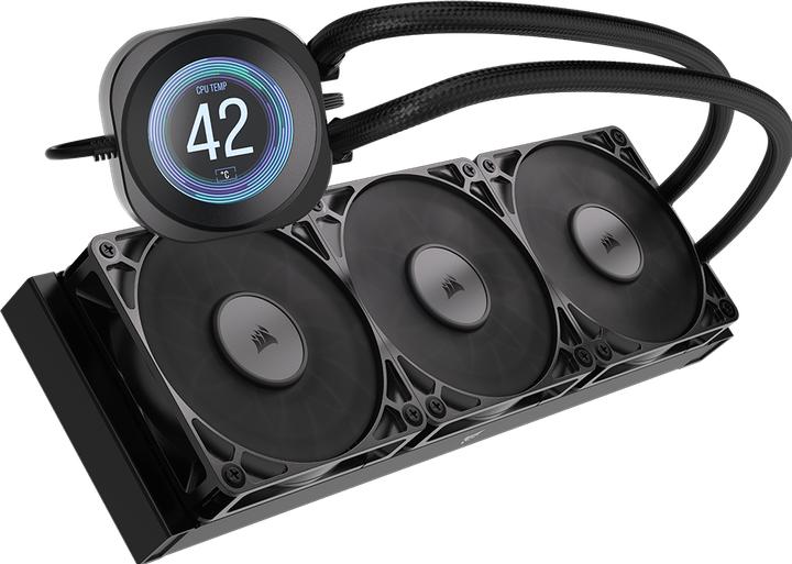 Produktbild Corsair NAUTILUS 360 LCD, 360mm Radiator, Liquid CPU Cooler