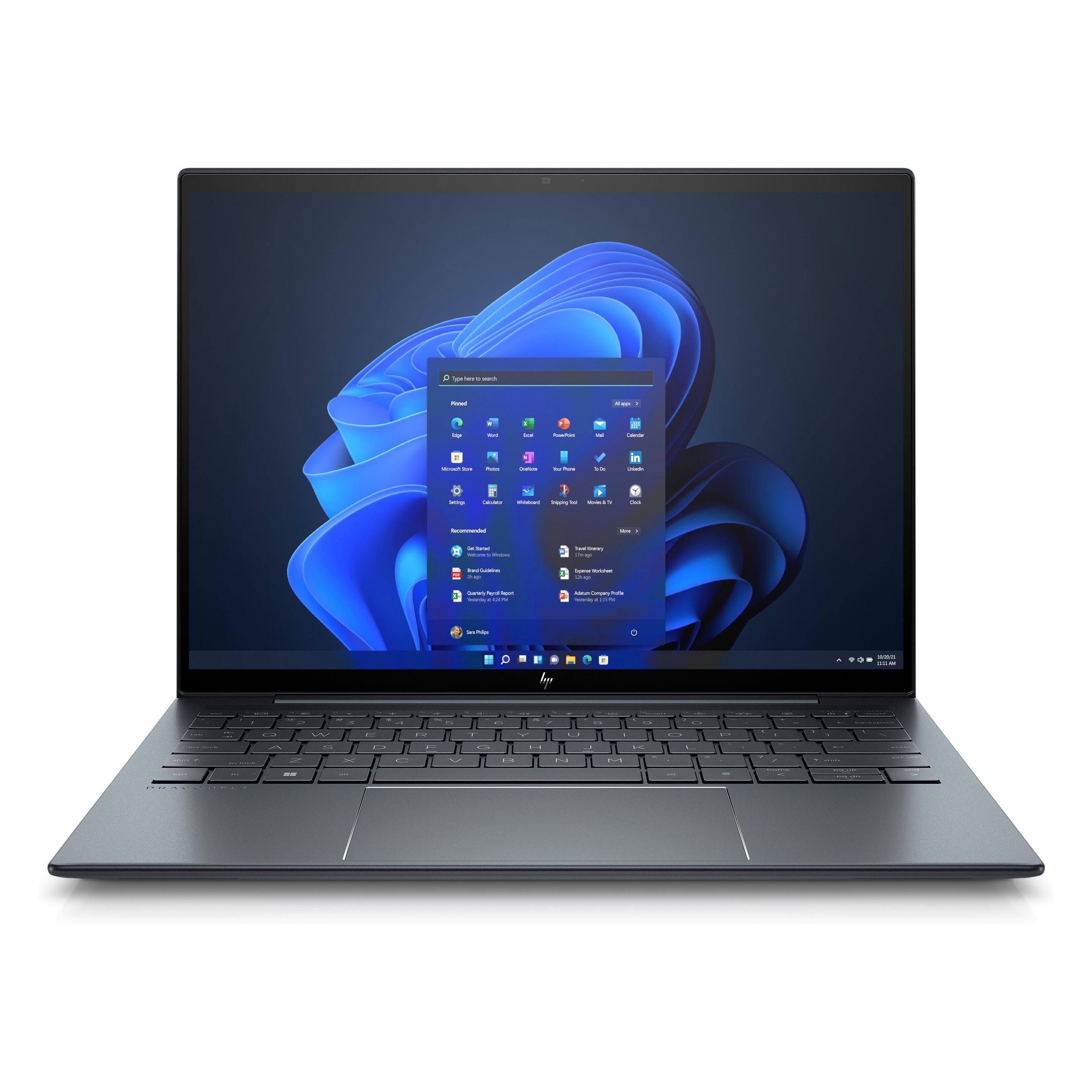 HP Elite Dragonfly G3 (13.50", 512 GB, 16 GB, DE, Intel Core i5-1235U), Notebook, Grau
