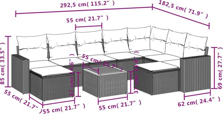 Produktbild vidaXL Tatiana