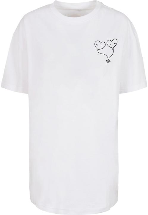 Produktbild Merchcode Ladies Hugs & Love - Love Ballon Oversized Boyfriend Tee - 175069 (S)