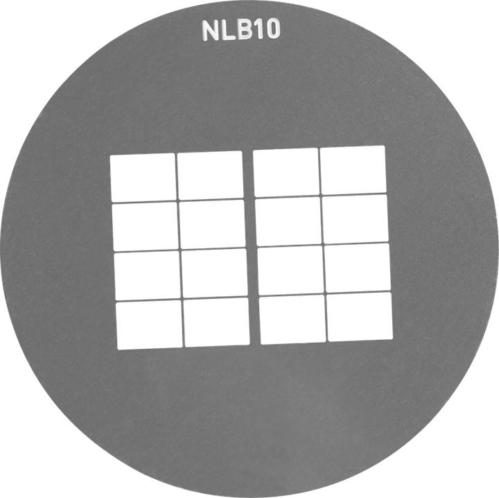 Productafbeelding Nanlite Gobo Set 1 zu Bowens Mount Projektionsaufsatz (Diverse)