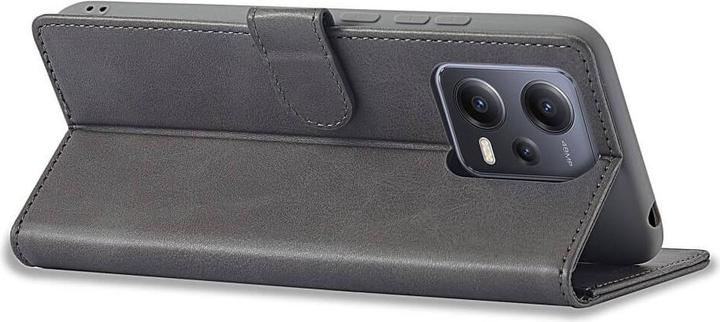 Actual product image LC.Imeeke Xiaomi Poco X5 - Leather Case Cover grey (Xiaomi Poco X5)