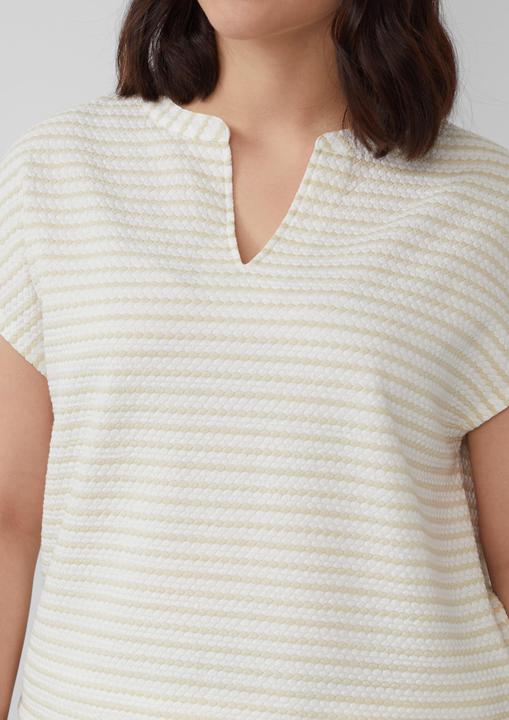 Produktbild S.Oliver T-Shirt Strukturiertes T-Shirt im Relaxed Fit (54)