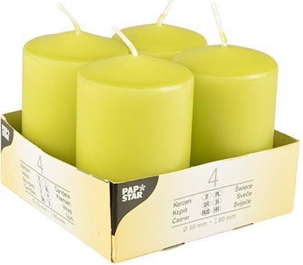 Produktbild Papstar Stumpenkerzen (4 Stk.)