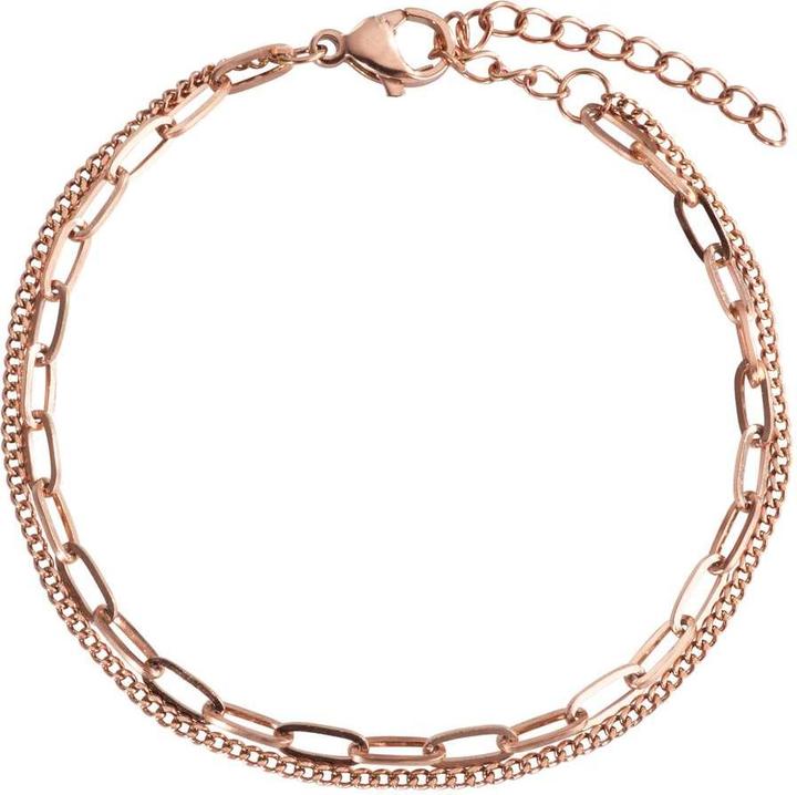 Immagine prodotto Bijouteria Bracciale (20 cm, Acciaio inossidabile, Rivestimento in PVD (colore oro))