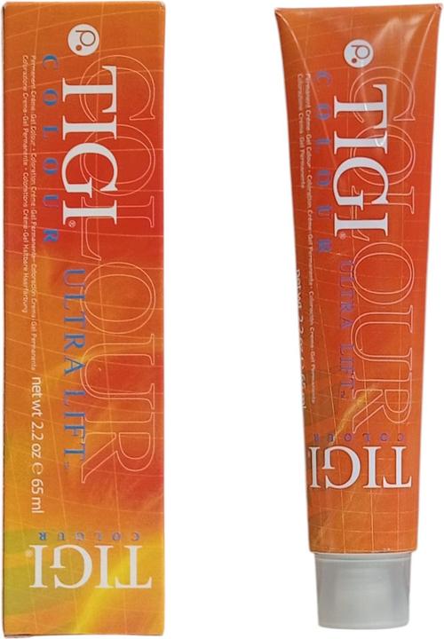 Tigi Colour Ultra Lift Permanent Hair Dye 10027 Ultra Light Irides Ash Blonde - (Ash Blonde)
