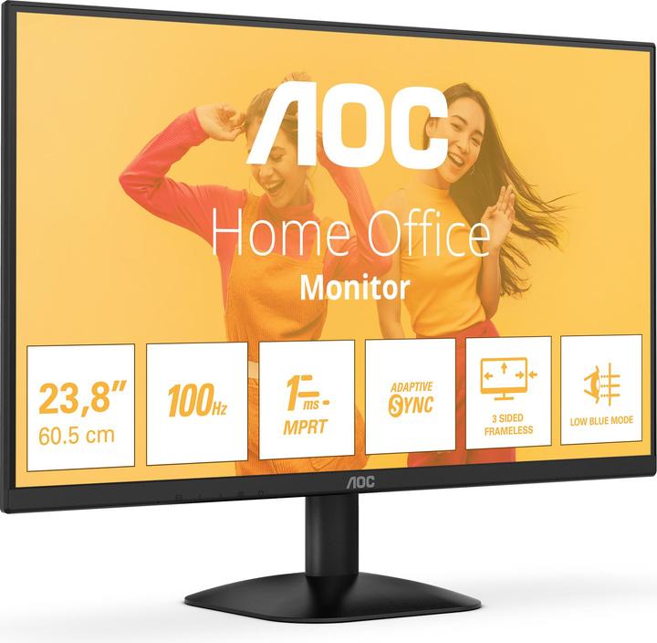 Produktbild AOC 24B35HM2 VA Monitor,,, D-Sub, HDMI (1920 x 1080 Pixel, 23.80")