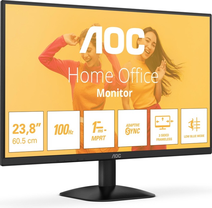 Image du produit AOC 24B35HM2 VA Monitor,,, D-Sub, HDMI (1920 x 1080 pixels, 23.80")
